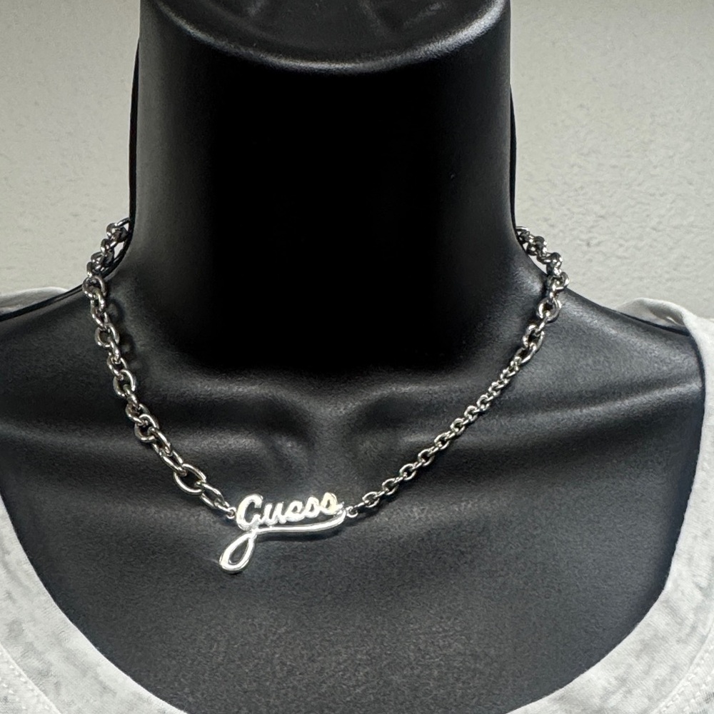 Guess Silver Chain Necklace for Women